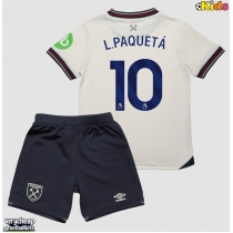 West Ham United Lucas Paqueta #10 Replica Away Minikit 2025-26 Short Sleeve (+ pants)